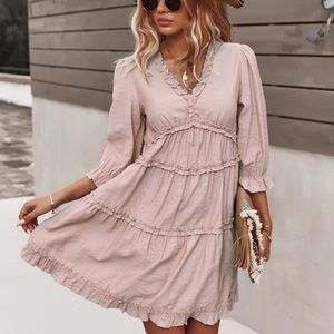 Blush pink dress. SIZE XL